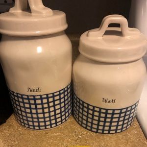 Rae Dunn treat jars